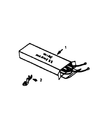 Wire harness and components