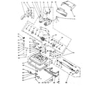 Kenmore 1753890680 nozzle and motor assembly diagram