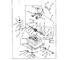 Kenmore 1753494180 nozzle and motor assembly diagram