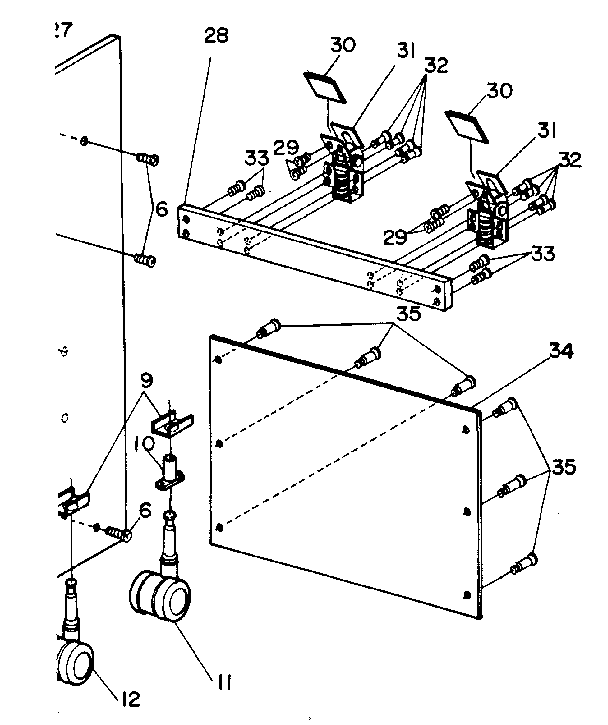 BACK BOARD ASSEMBLY