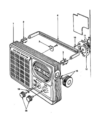 Front cabinet assembly