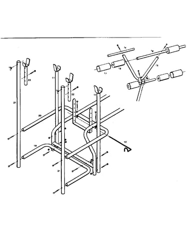 Weight frame
