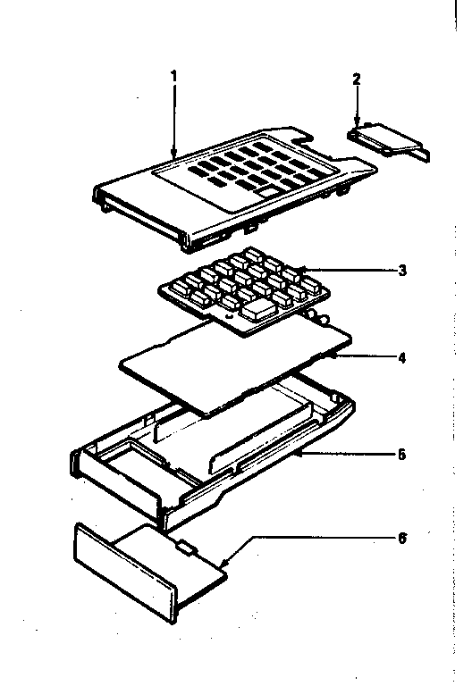 Remote transmitter parts