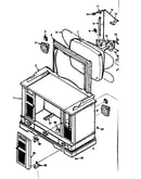 Model no. 564.49650450 cabinet parts