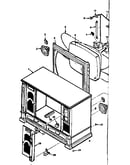 Model no. 564.49750450 cabinet parts