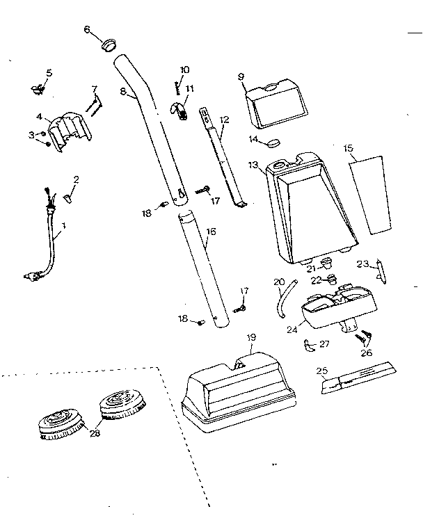 External machine parts