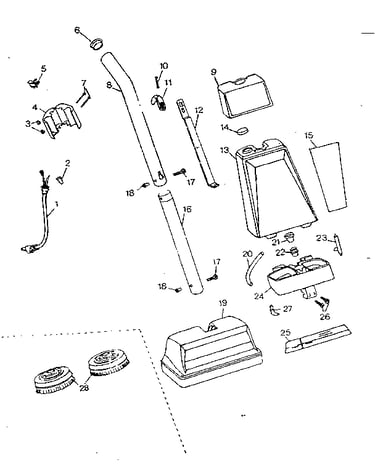 External machine parts