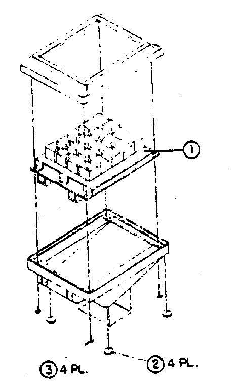 Macintosh numeric keypad assembly