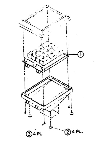 Macintosh numeric keypad assembly
