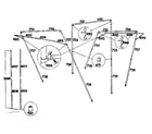 Sears 308781060 frame assembly diagram