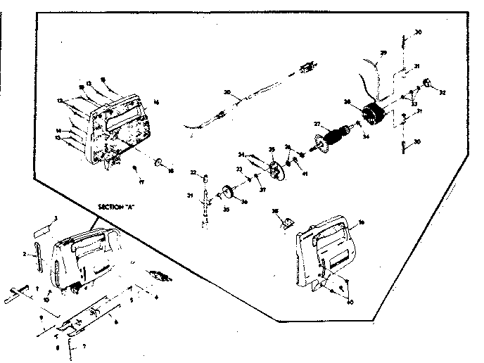 Section "a"