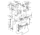Kenmore 3851249380 presser bar assembly diagram