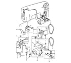 Kenmore 3851249380 motor assembly diagram