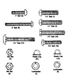 Screws and washers