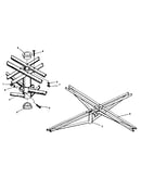 Top and bottom seat supports