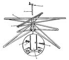 Sears 51271201-81 bottom seat support diagram