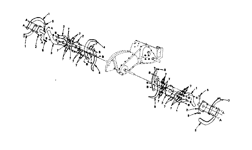 Tine assembly