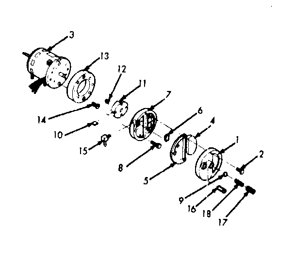 Motor and pump assembly