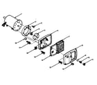 Kenmore 583356030 motor and pump assembly diagram