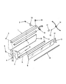 Backguard section