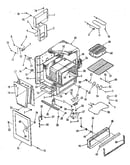 Oven body section