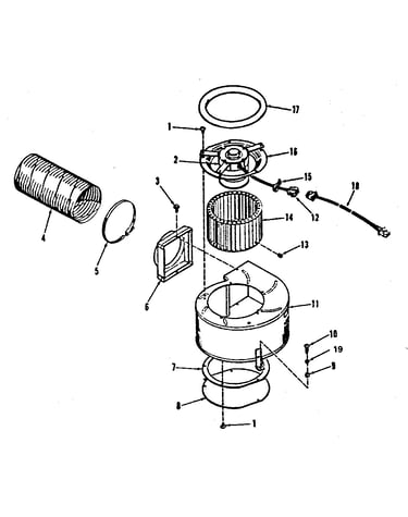 Blower section