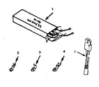 Kenmore 9119698890 wire harnesses and rotisserie diagram