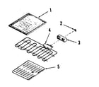 Kenmore 9119698810 optional electric grill module kit 4998640 diagram