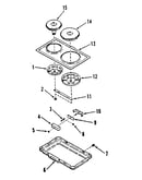 Option electric hob element module kit 4998530