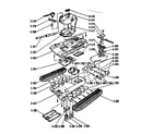 Sears 54203 replacement parts diagram