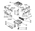 Sears 54334 remote control diagram