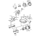 Briggs & Stratton 402707-0132-07 alternator and starter motor group diagram