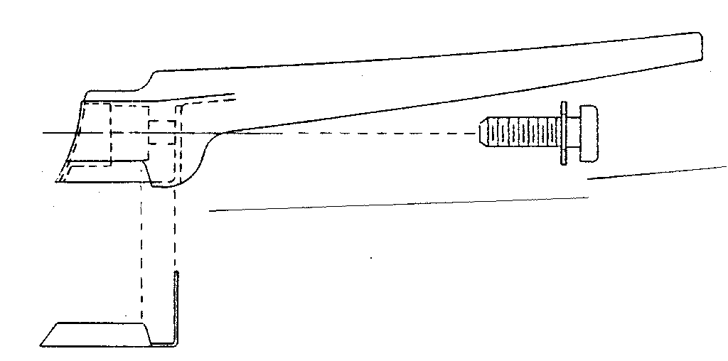 Black skillet handle