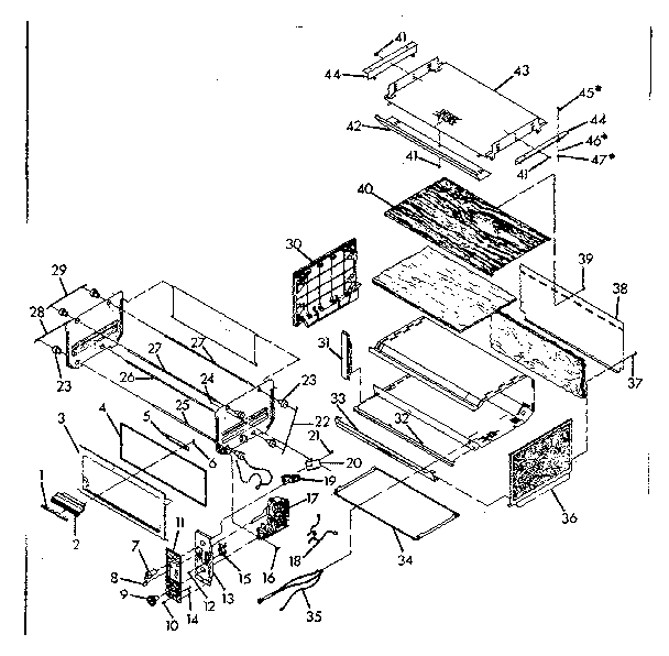Under-cabinet toaster oven