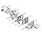 Kenmore 583356040 motor and pump assembly diagram