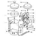 Kenmore 165676000 replacement parts diagram