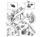 Kenmore 158960 motor assembly diagram