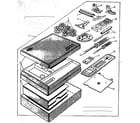 Kenmore 158960 attachment parts diagram