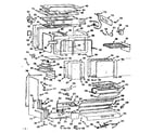 Kenmore 1037986615 body section diagram