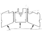 Kenmore 1037986615 broiler liners (optional removable liner kit no. 700134) diagram