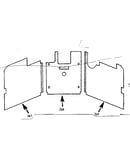 Broiler liners (optional removable liner kit no. 700134)