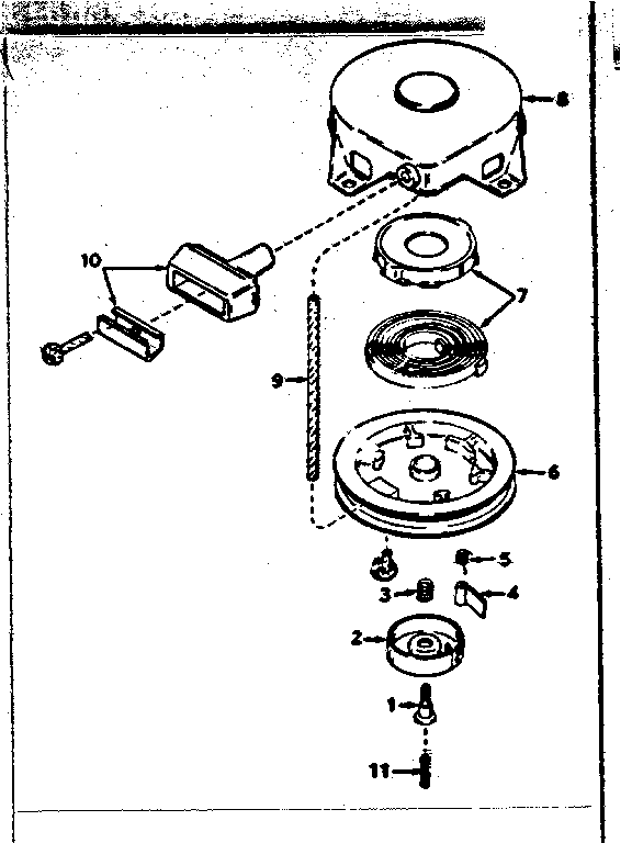Rewind starter no. 590420