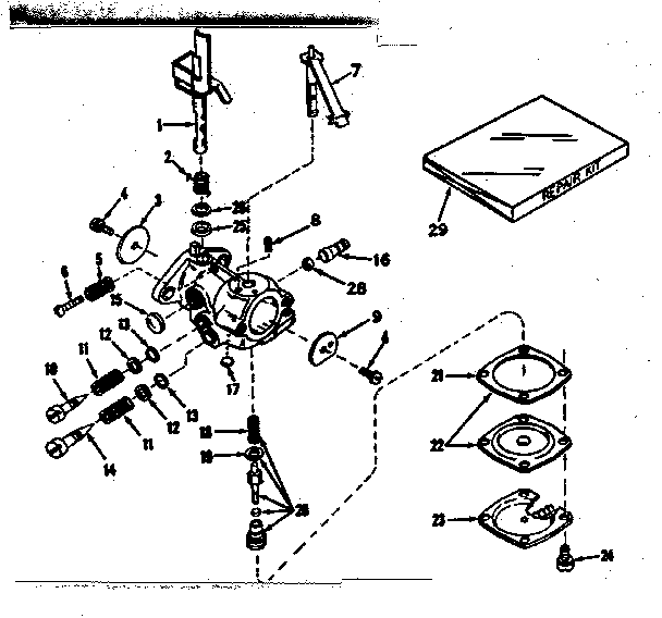 Carburetor no. 631772