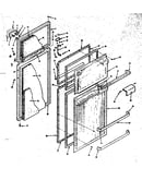 Refrigerator door parts
