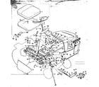 Craftsman 9178400 seat and drive assembly diagram
