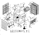 Kenmore 56561713 functional replacement parts diagram