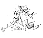 Kenmore 8676432 lau blower assembly diagram