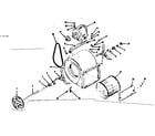 Kenmore 8676432 h-q blower assembly diagram