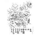 Craftsman 9178362 seat and drive assembly diagram