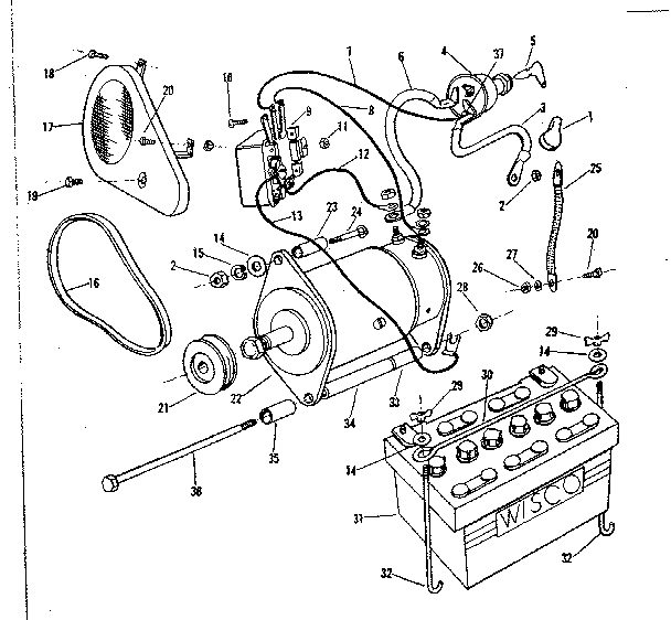 (electric starter)